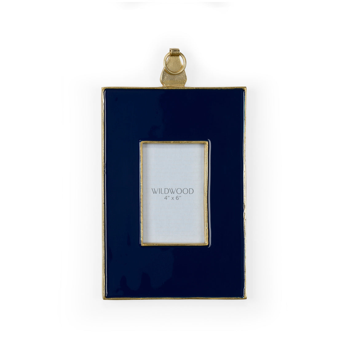 Navy Enamel Wall Frame (Lg)