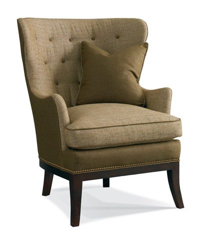 exposed wood chair
