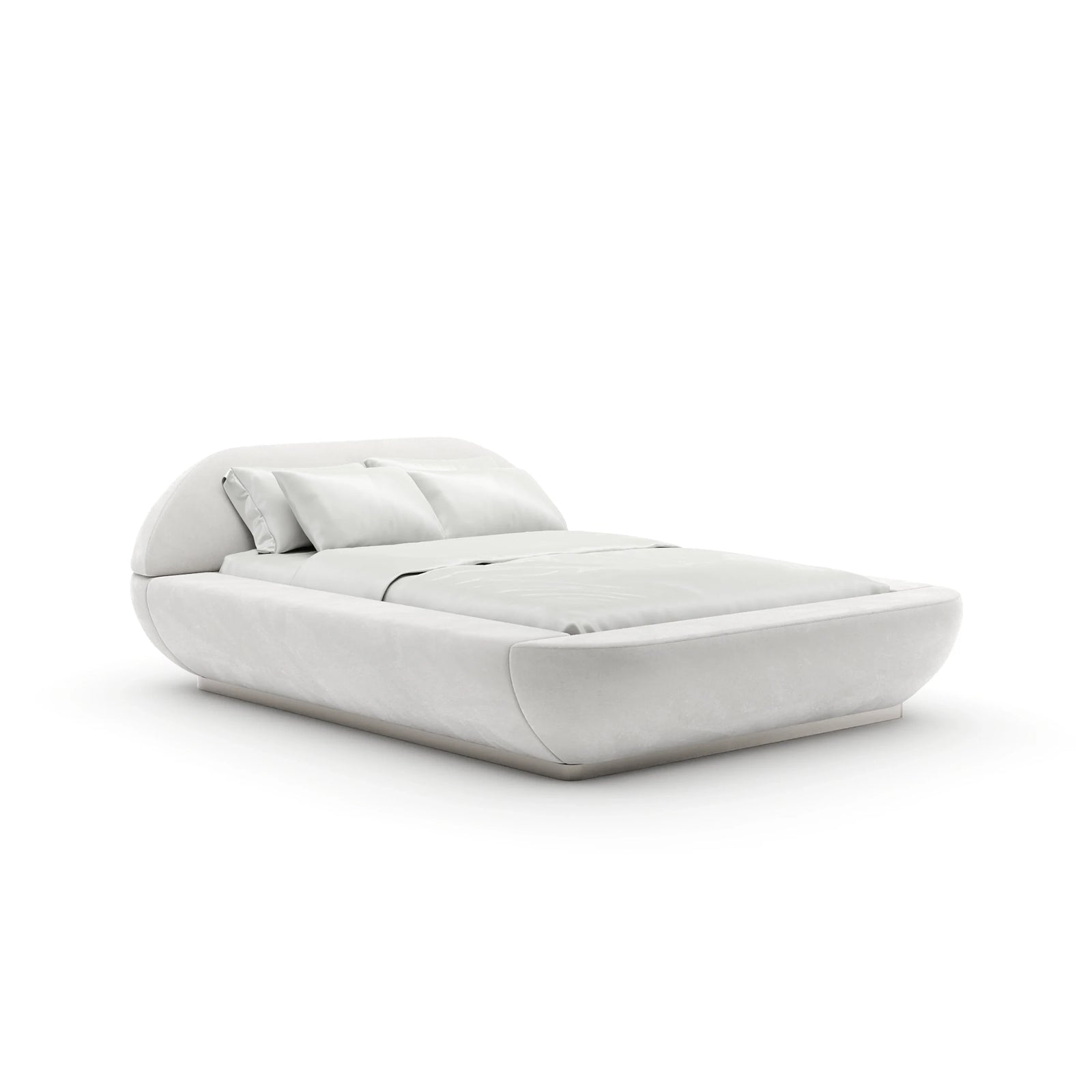 Jagger Queen Bed - Ivory