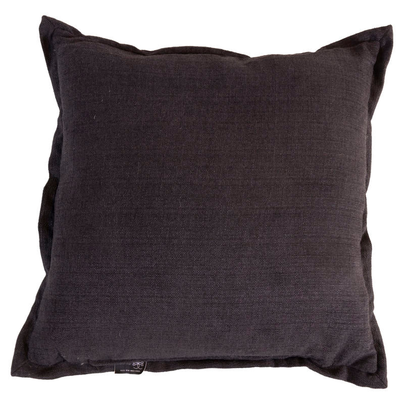 Linen Lover Black Poly 26x26