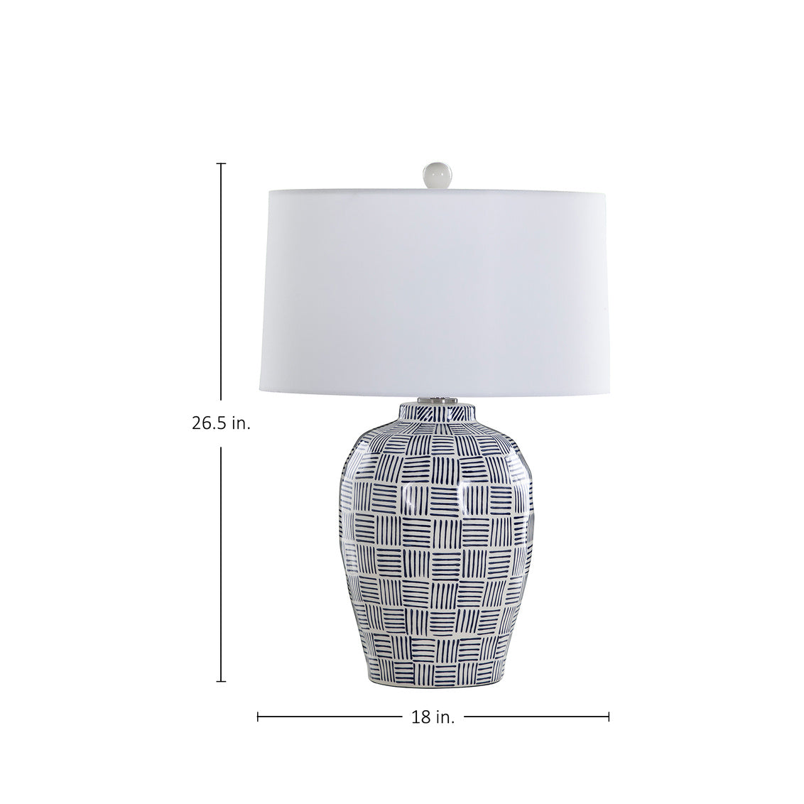 Liora Table Lamp - Blue
