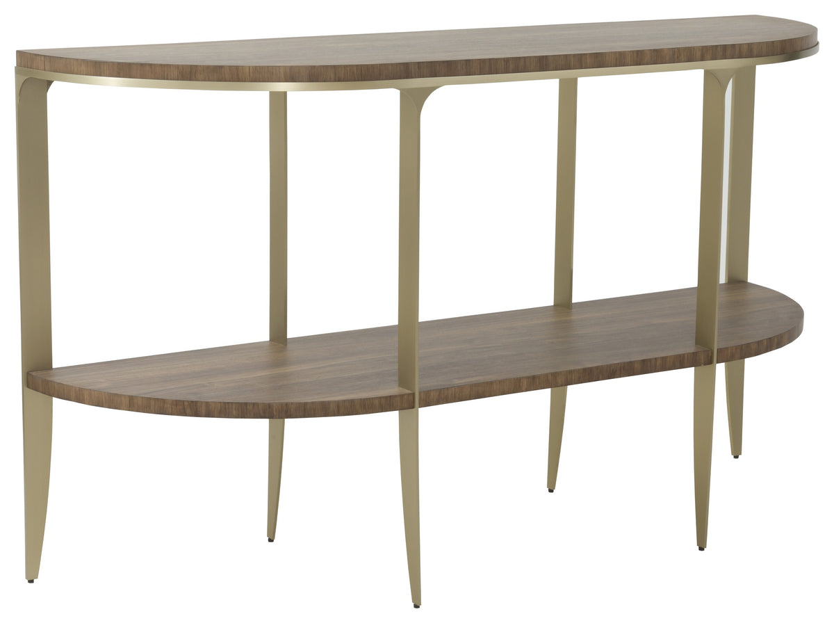 The Astoria Laminate Demi-Lune Console Table (4407-99) - Fairfield Chair