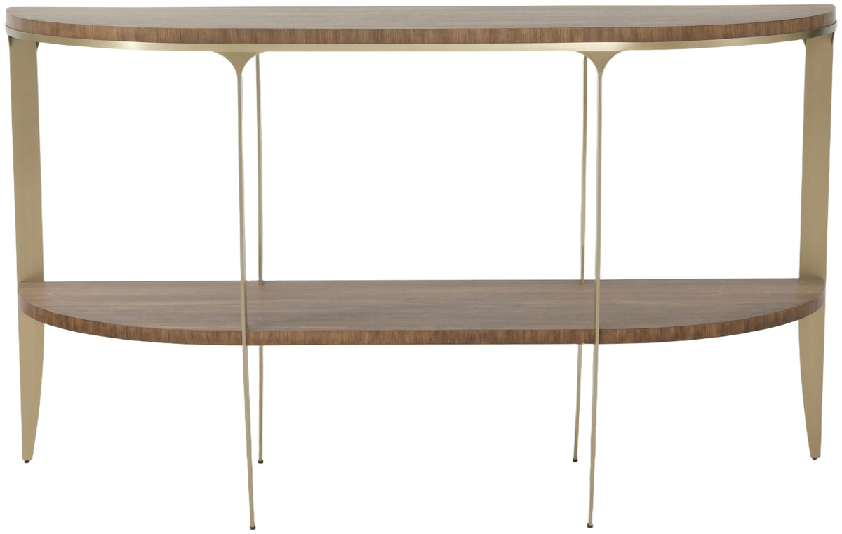 The Astoria Laminate Demi-Lune Console Table (4407-99) - Fairfield Chair