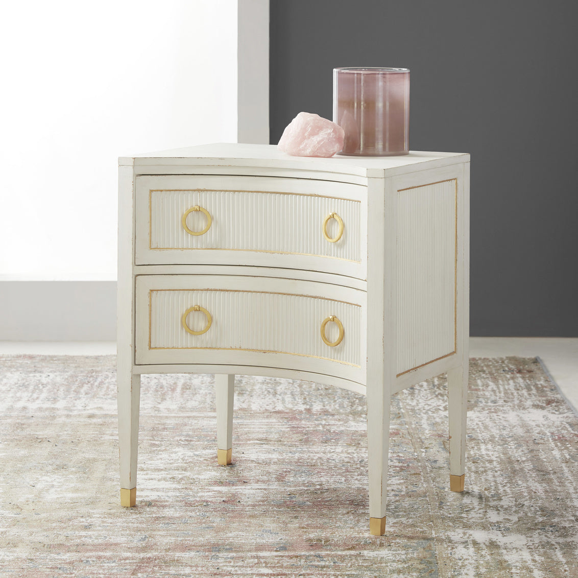 Swedish Reeded Nightstand – Nightstands by Modern History | Sutter & Vale