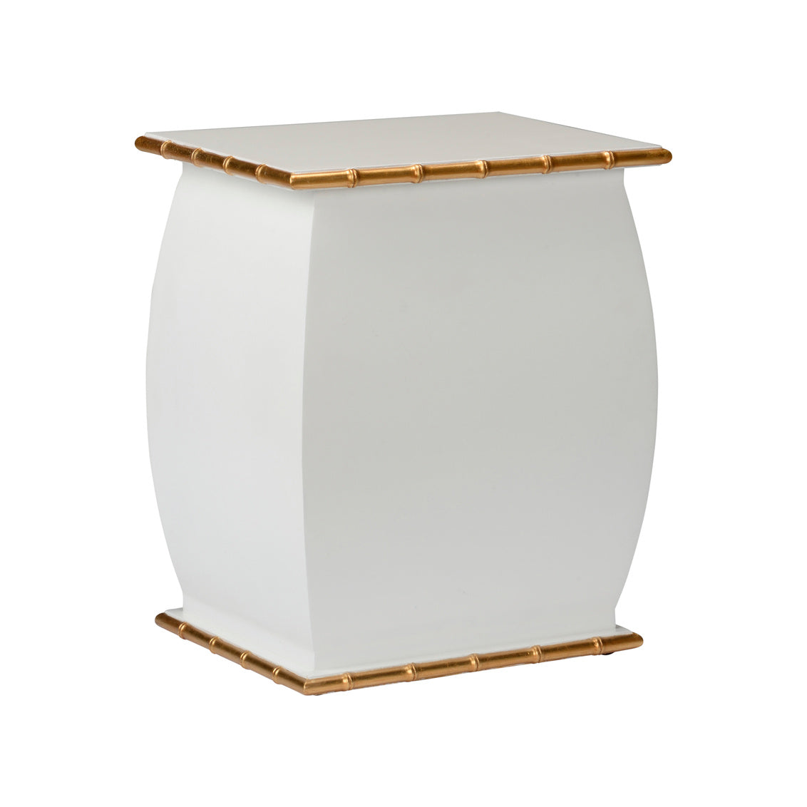 Wooden Drinks Table - White in 19.5 / Wood - Chelsea House