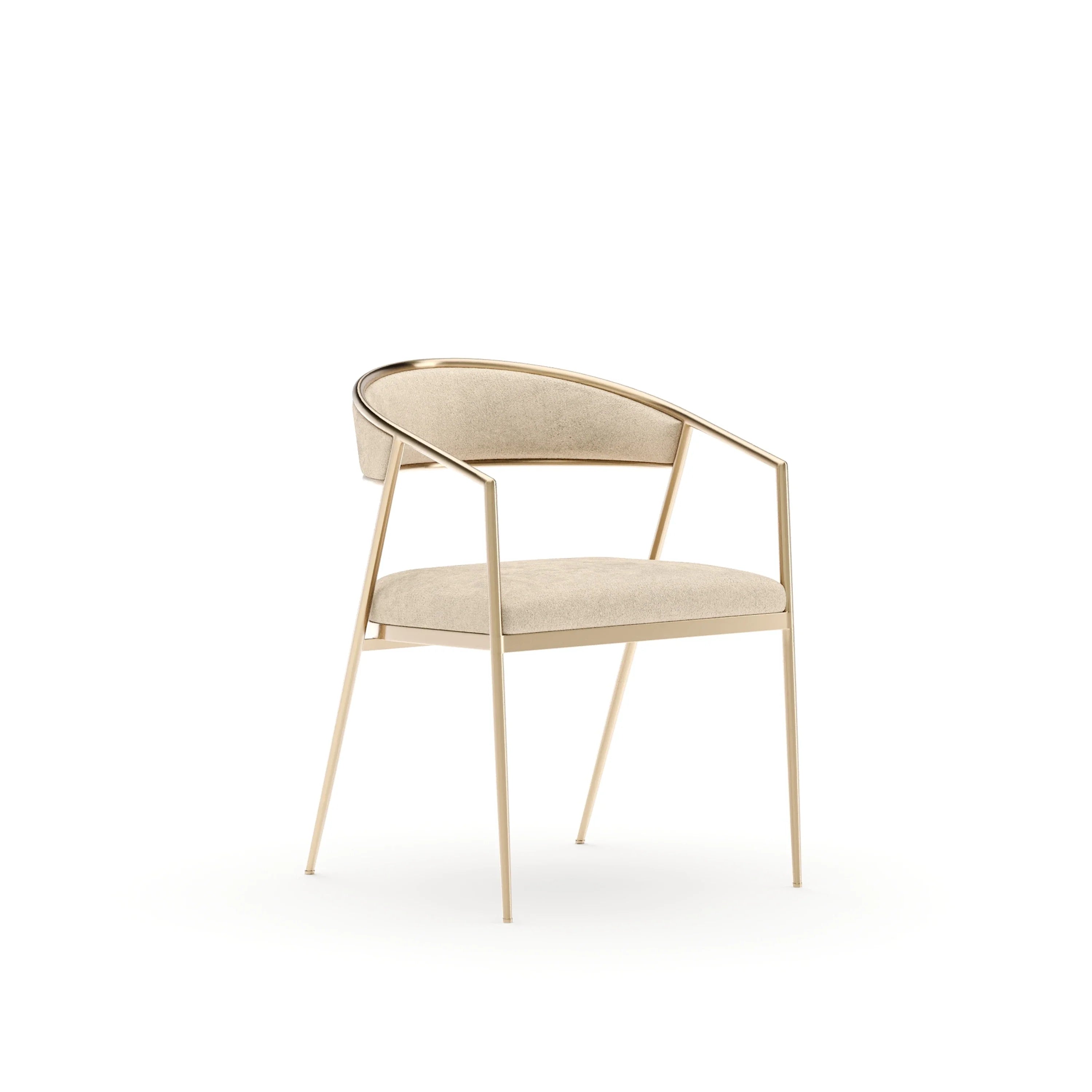 Dario WOG Arm Chair - Ivory – Dining Chairs by Caracole | Sutter & Vale