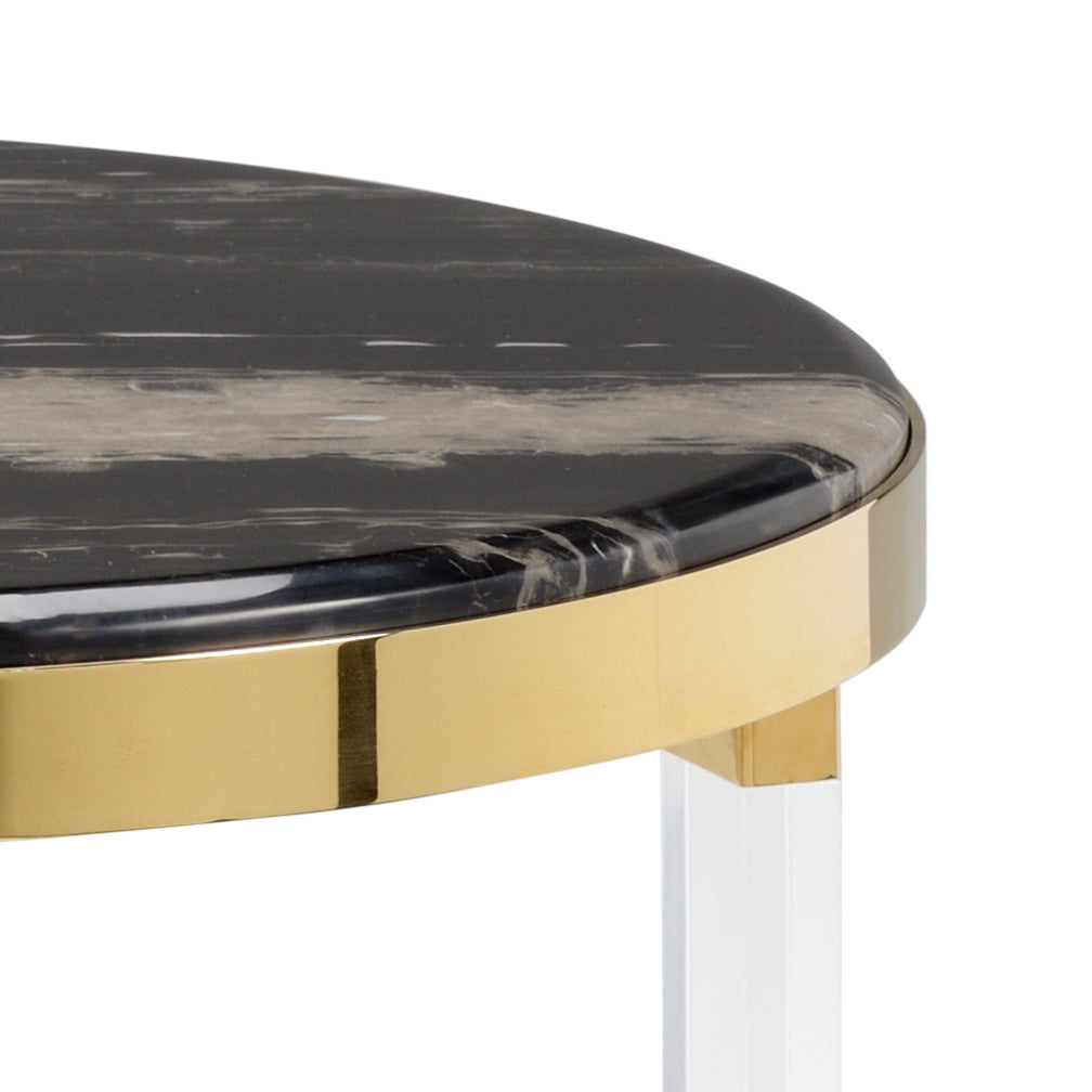 Lovelock Side Table in 23 / Acrylic - Chelsea House