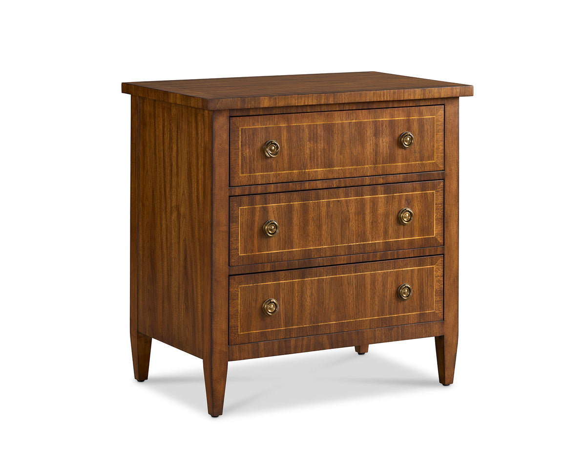 Hamilton 3 Drawer Nightstand
