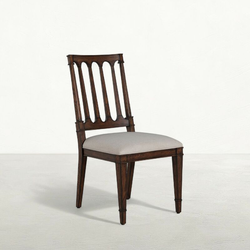 Mathis Dining Arm Chair - Rustic French Oak