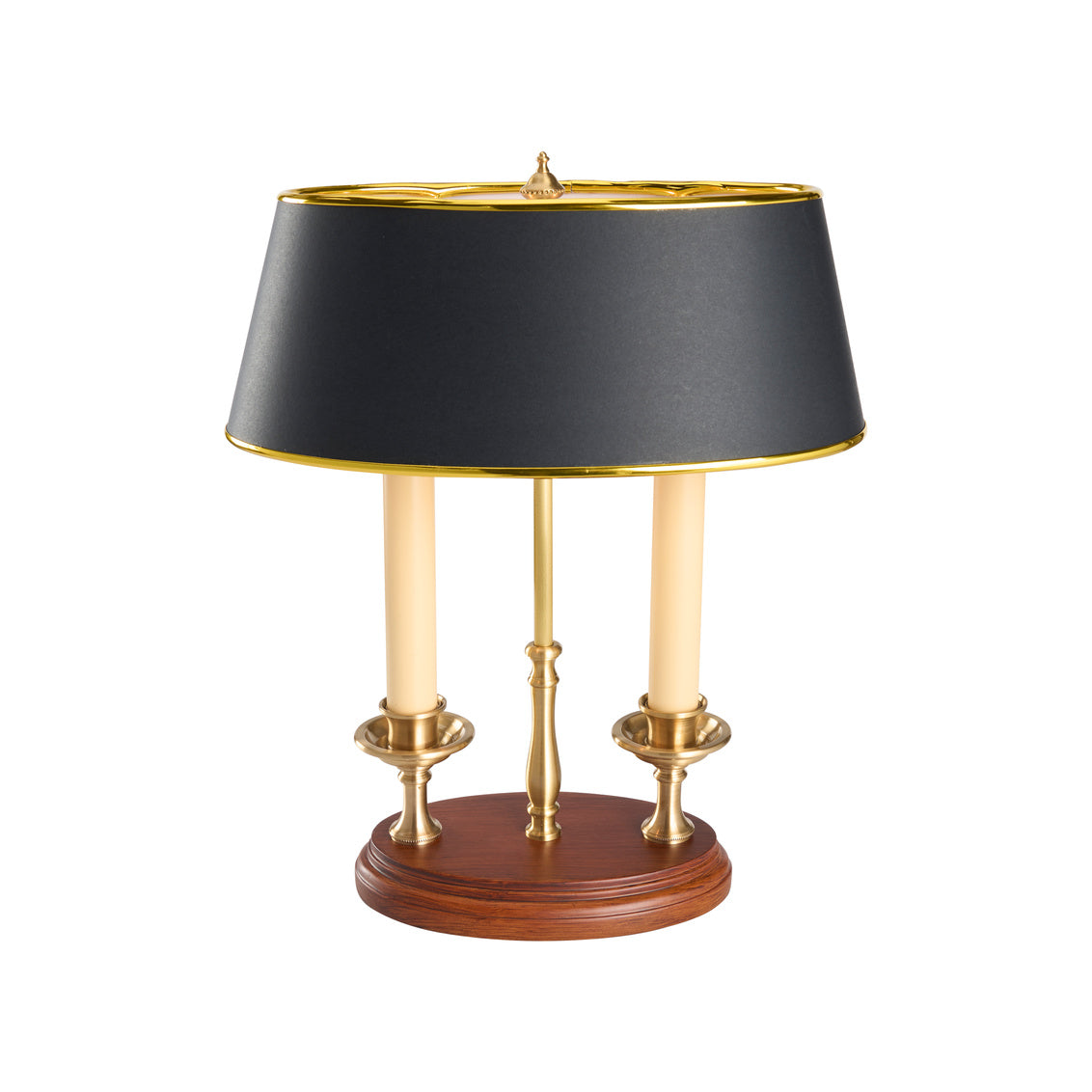 Twin Candle Desk Lamp