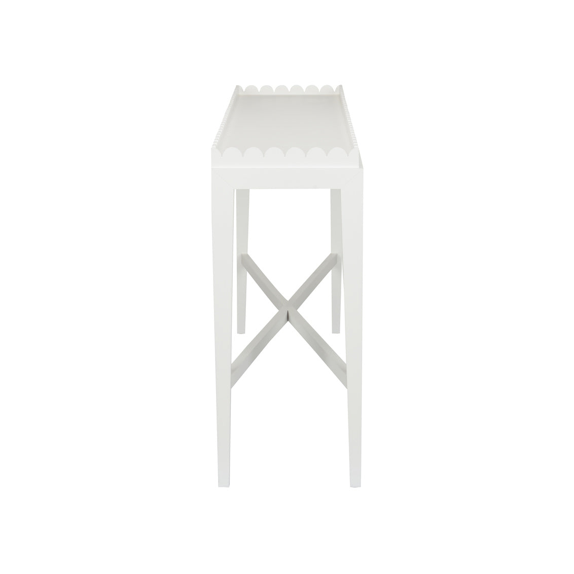 Scallop Console Table
