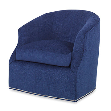 Calvert Swivel Chair - Plain Back