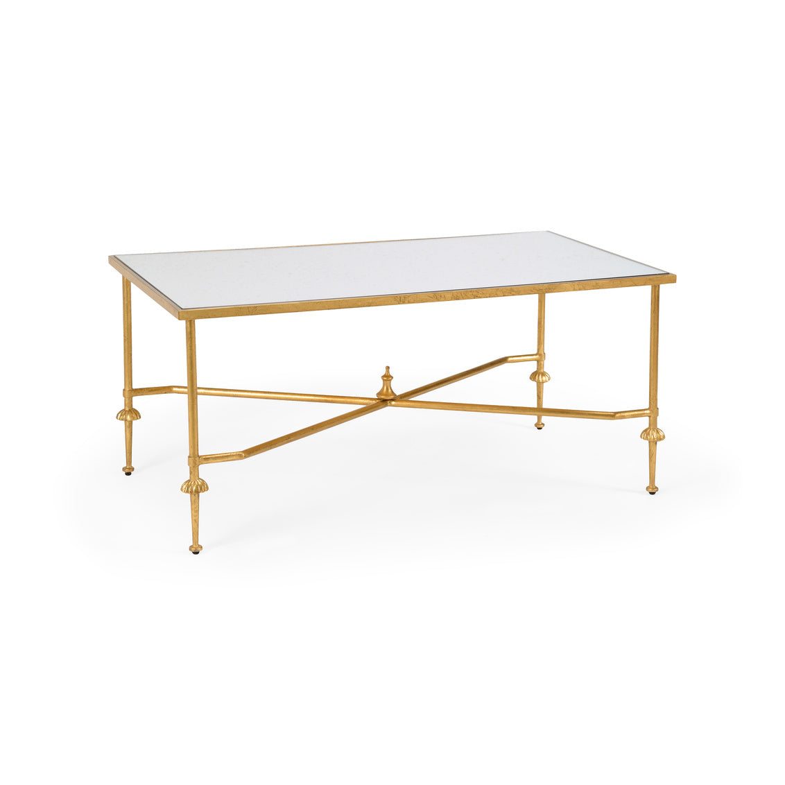 French Cocktail Table - Gold