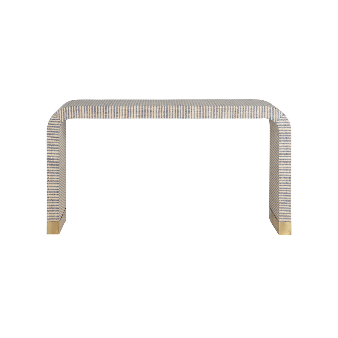 Waterfall Console - Stripe in 32 / Raffia - Chelsea House