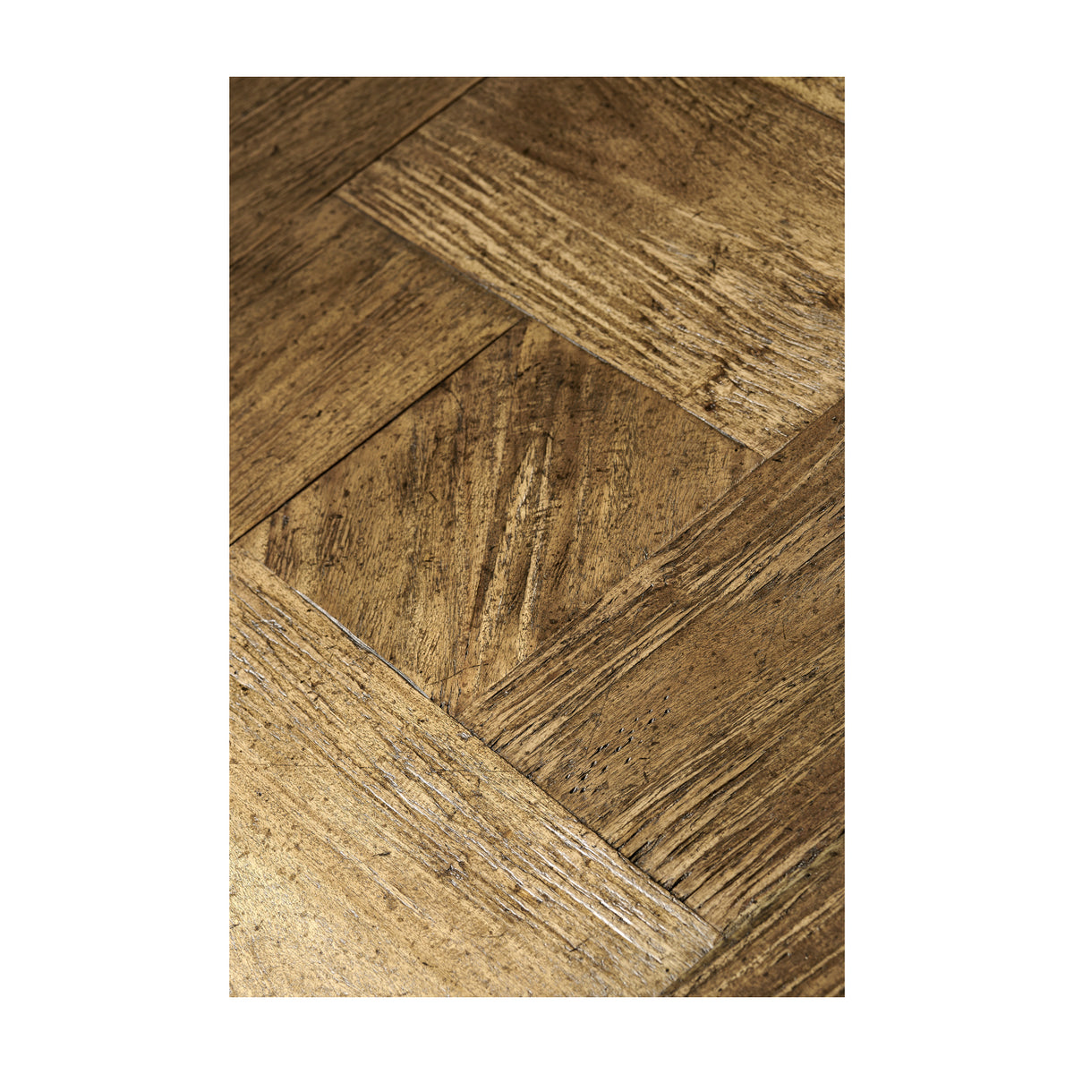 Medium Driftwood Square Coffee Table with Iron Base