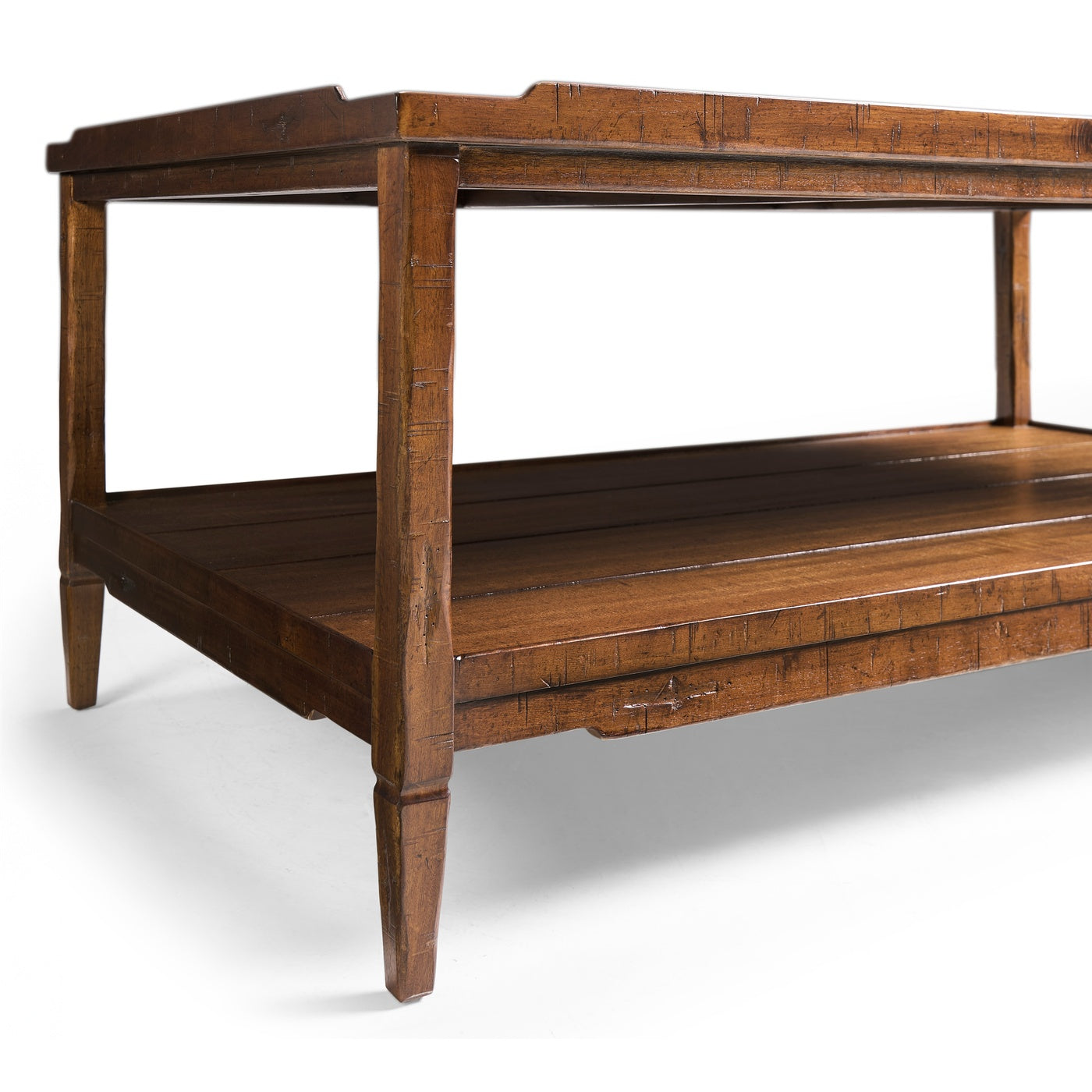 Casual Distressed Coffee Table