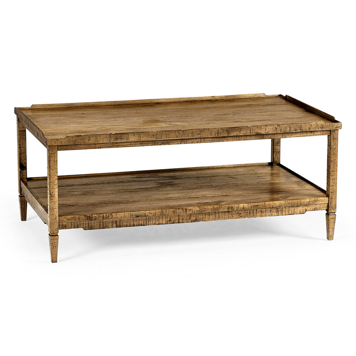 Casual Distressed Coffee Table
