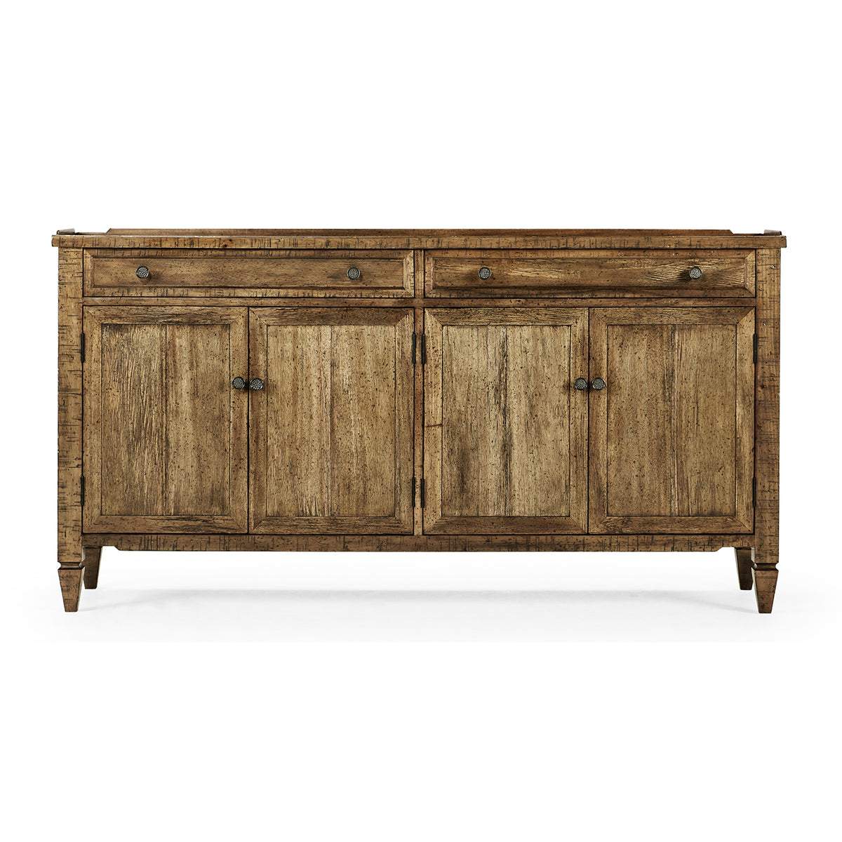Casual Medium Driftwood Four Door Sideboard