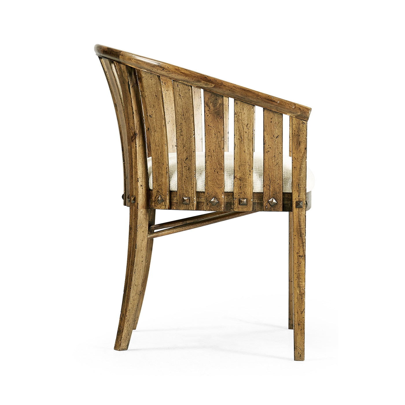 Casual Tub Upholstered Arm Chair