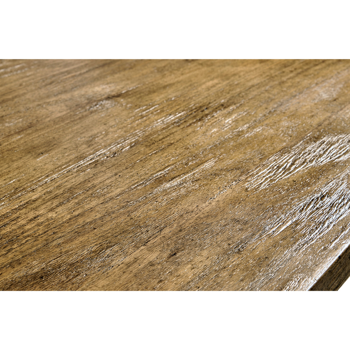 Solid Medium Driftwood Dining Table 72"