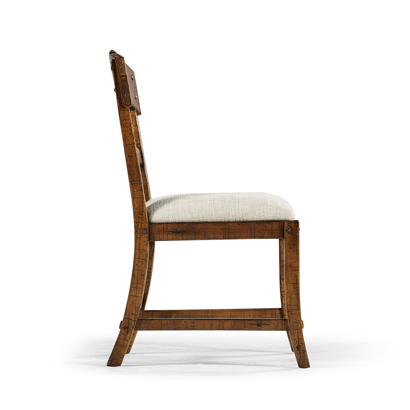 Casual Planked Dining Side Chair