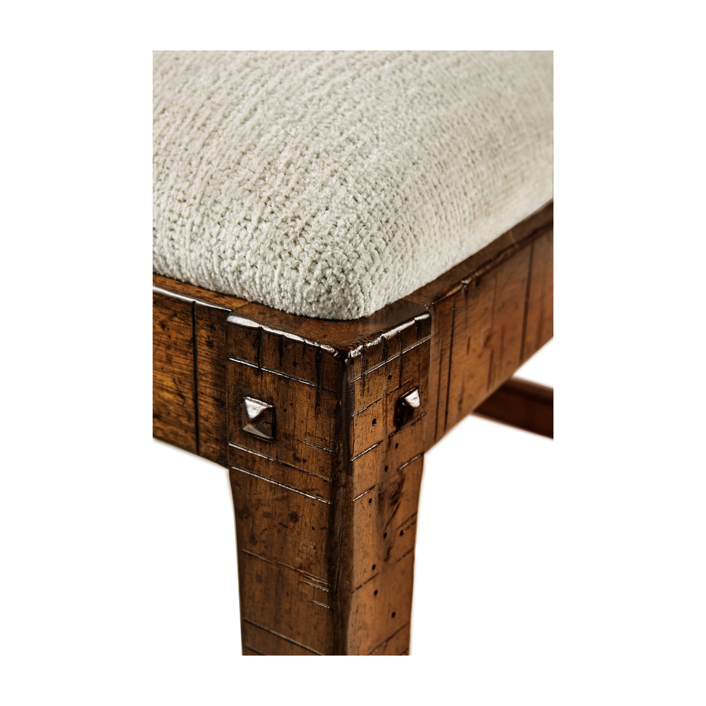 Casual Planked Dining Side Chair