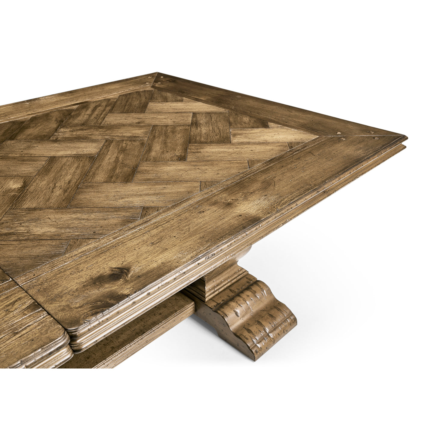 Casual Extending Dining Table 86"