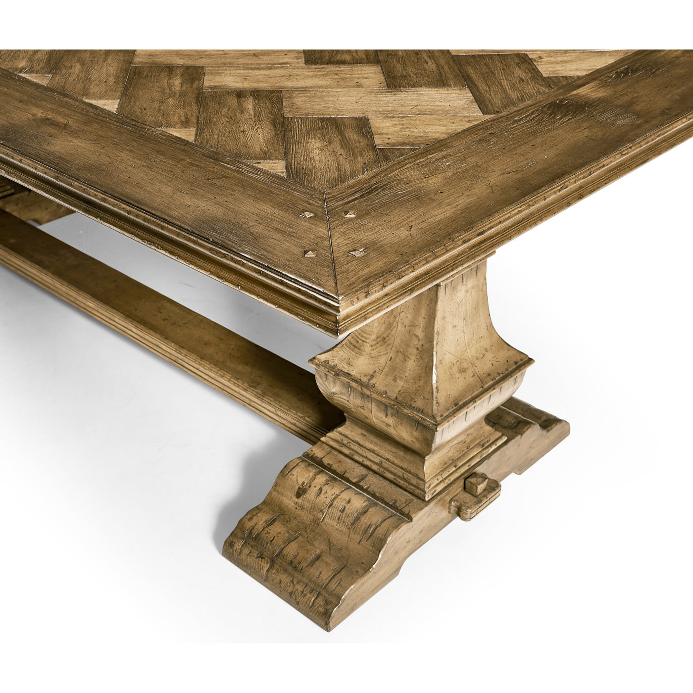 Casual Extending Dining Table 86"