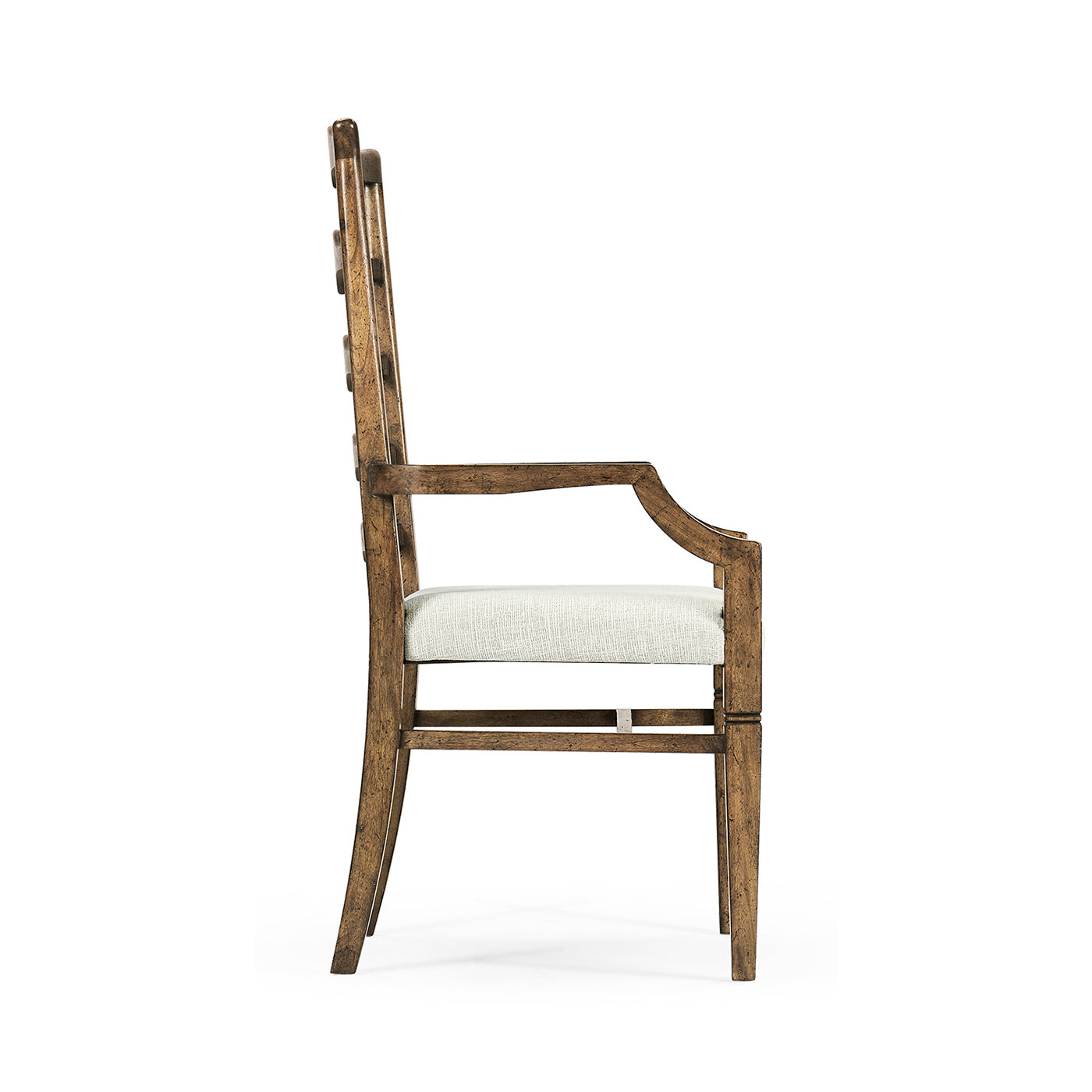 Pompano Ladderback Accent Arm Chair