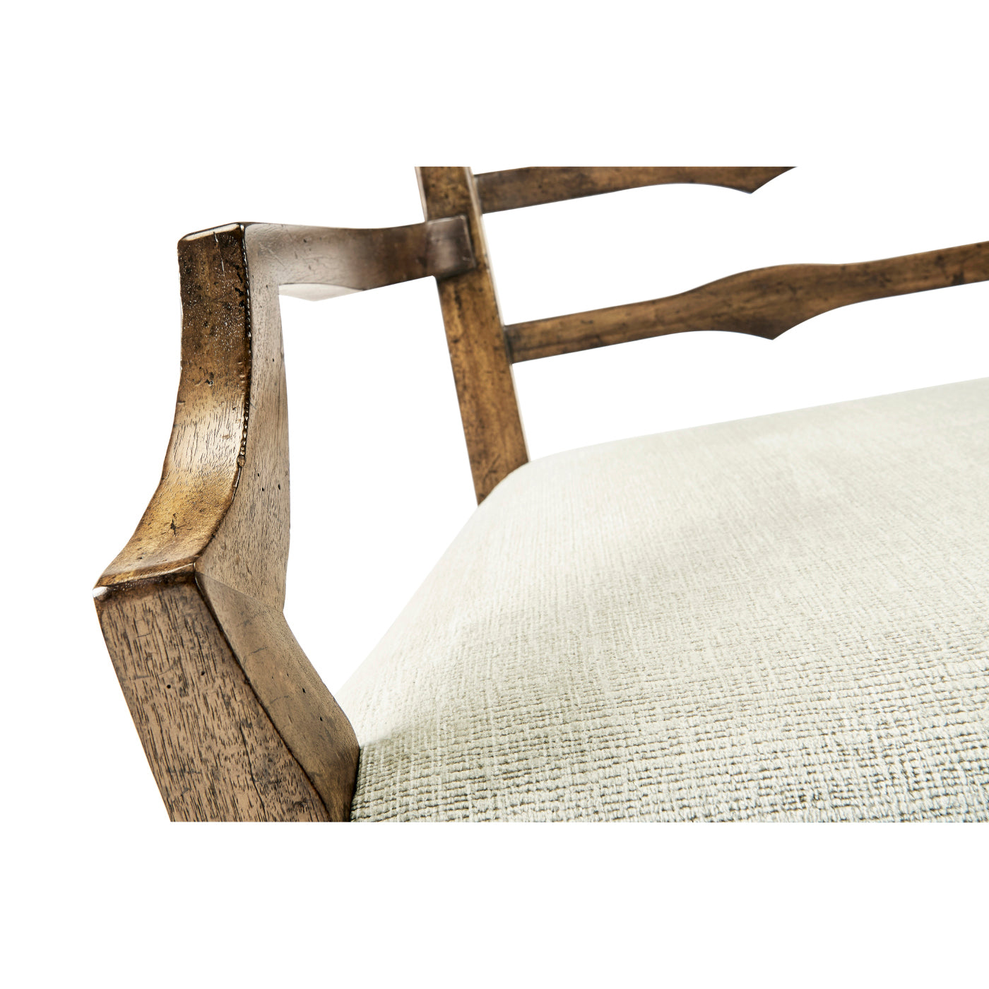 Pompano Ladderback Accent Arm Chair