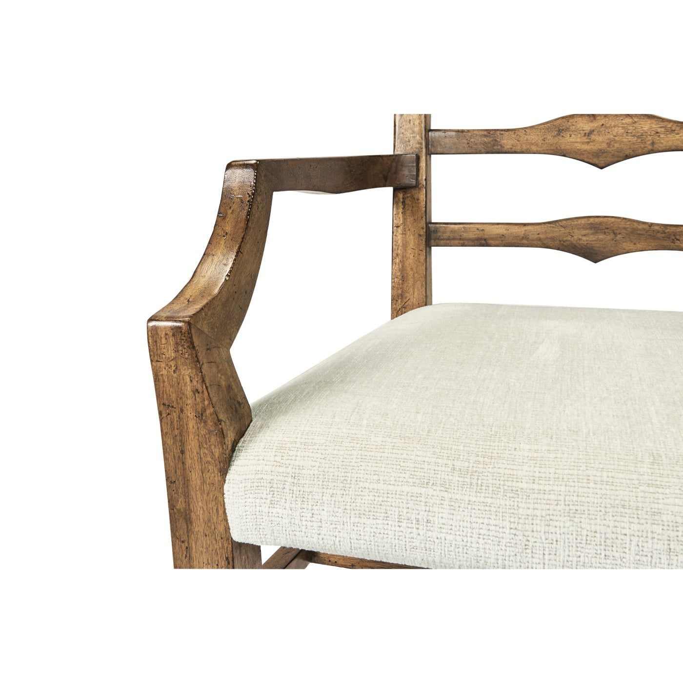 Pompano Ladderback Accent Arm Chair