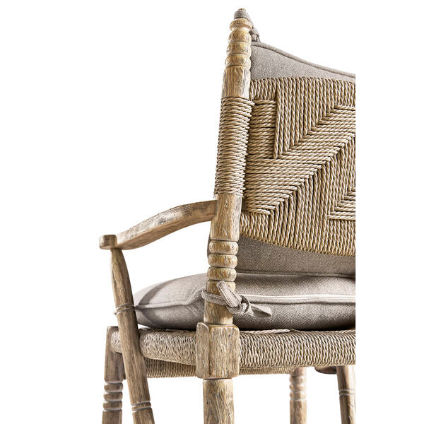 Sagehill Rush Seat Arm Chair