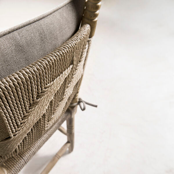 Sagehill Rush Seat Arm Chair