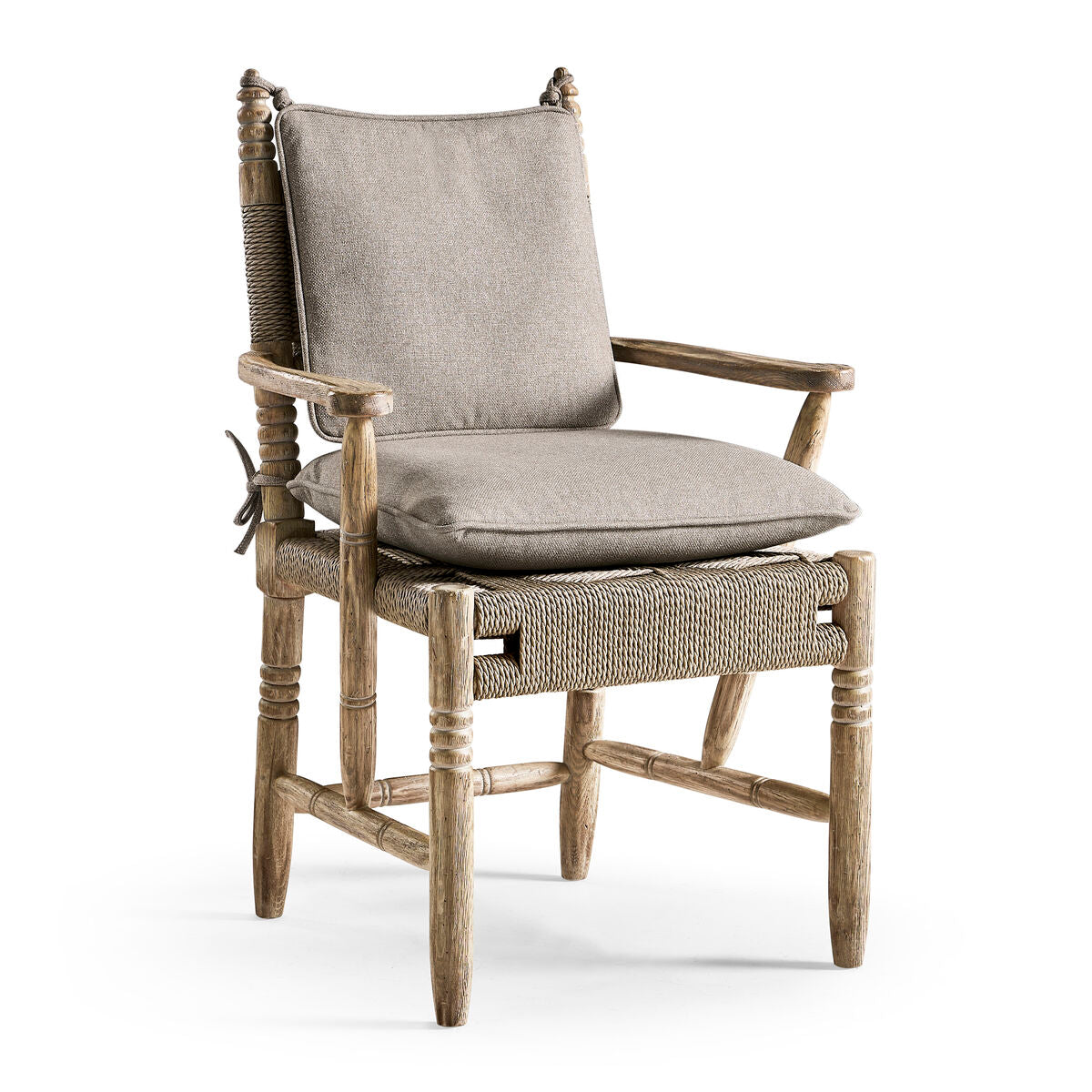 Sagehill Rush Seat Arm Chair