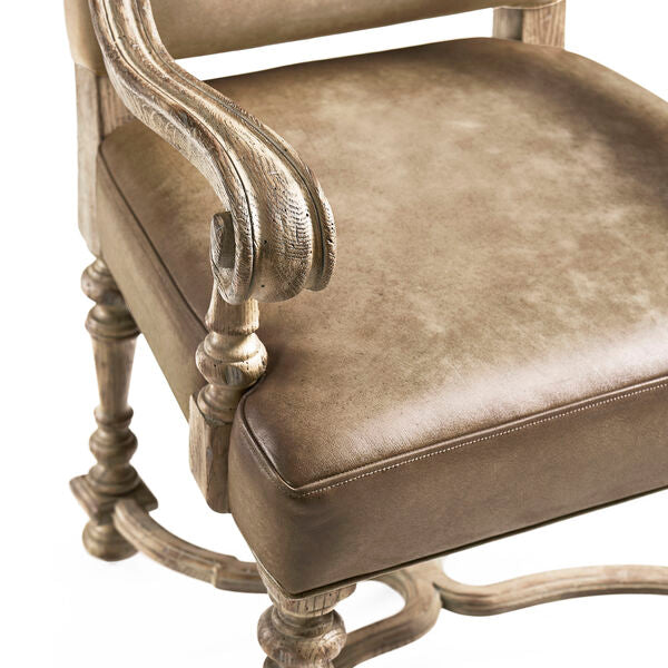 Sagehill Leather Arm Chair