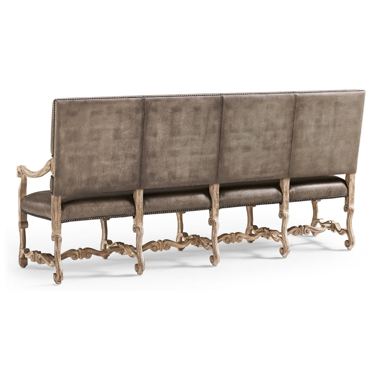 Sagehill Leather Banquette Bench