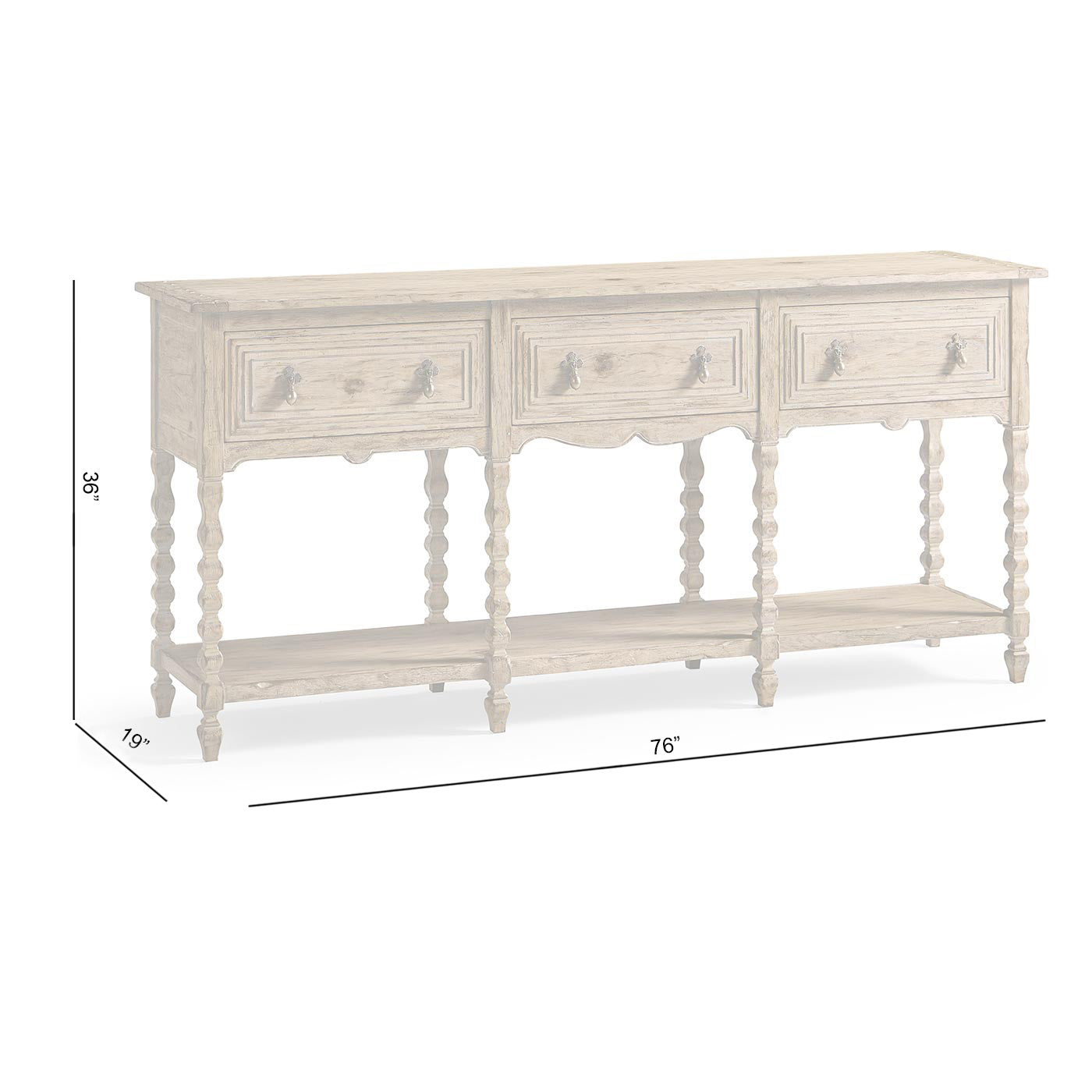 Sagehill Spindle-Leg Sideboard