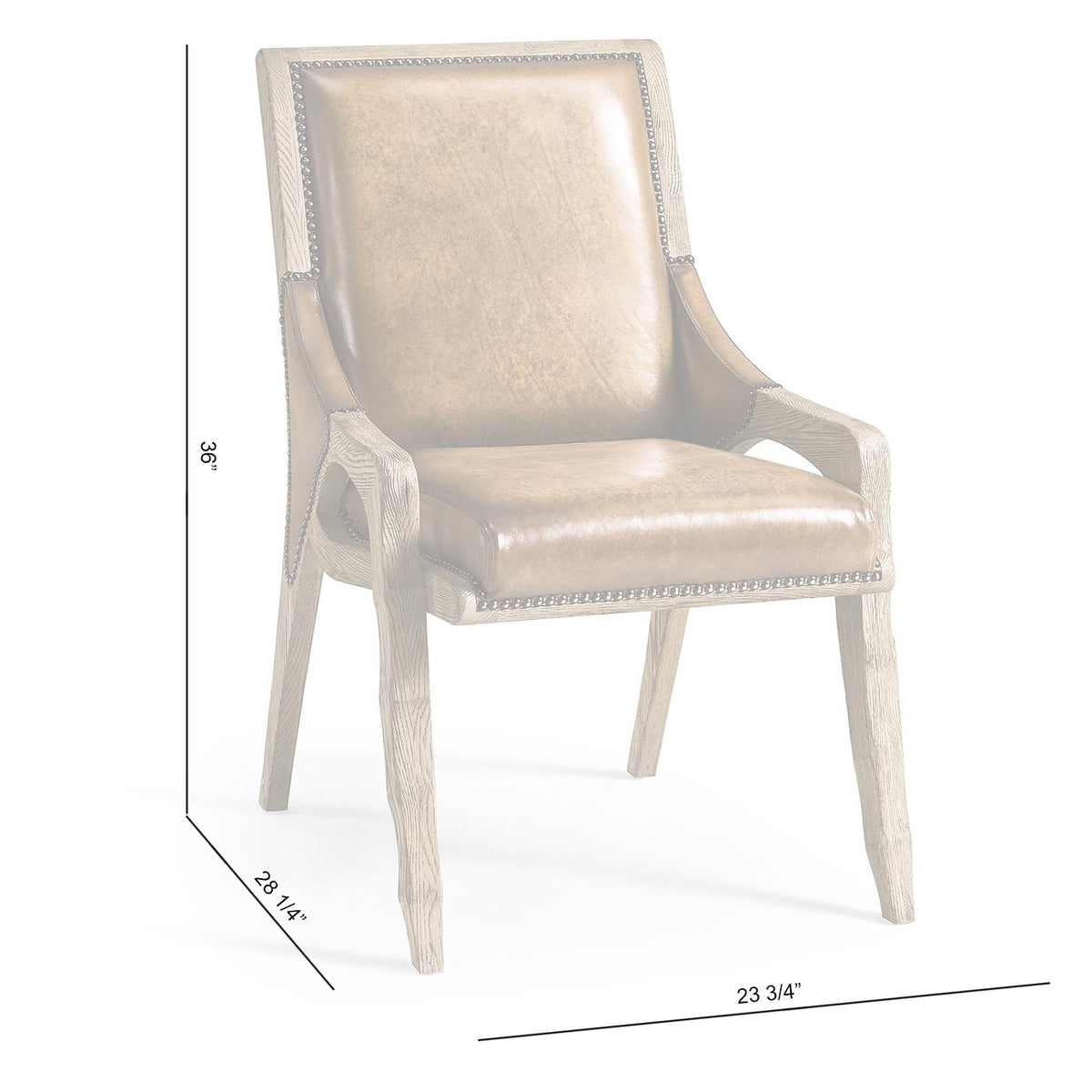 Echo Canyon Leather Side Chair