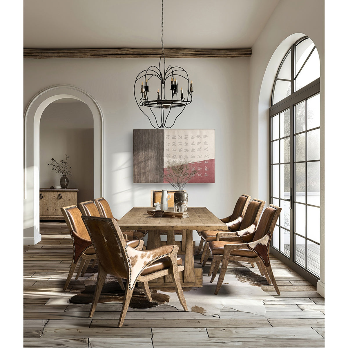 Echo Canyon Rectangular Dining Table 96"