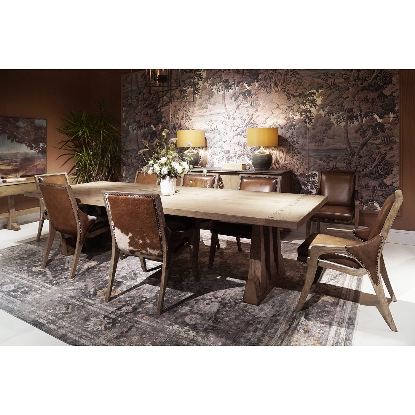 Echo Canyon Rectangular Dining Table 96"
