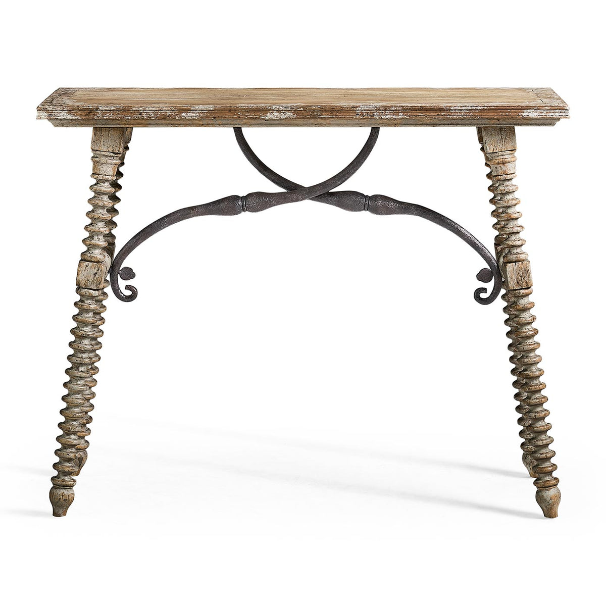 Caldera Turned-Leg Console Table