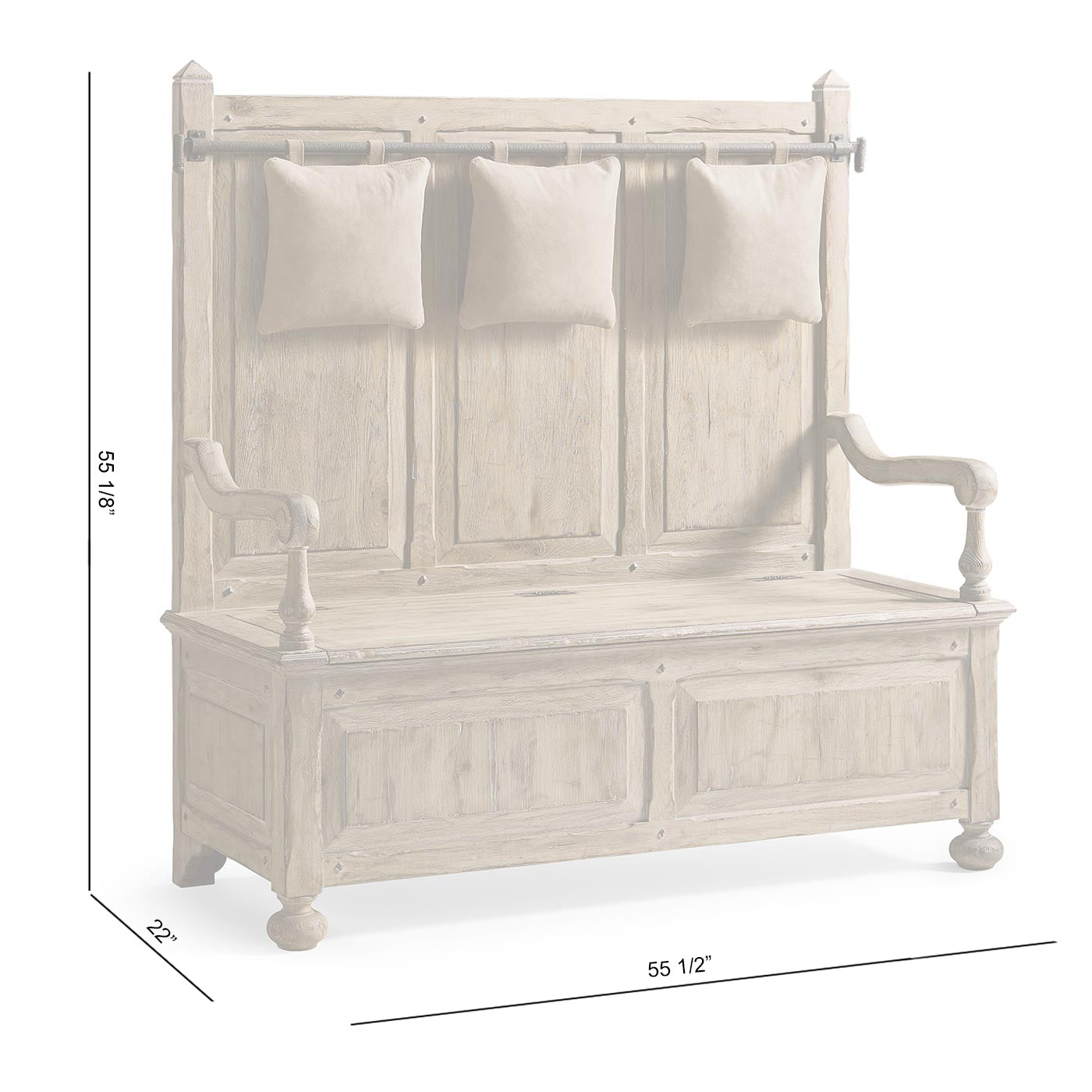 Sagehill Hall Bench