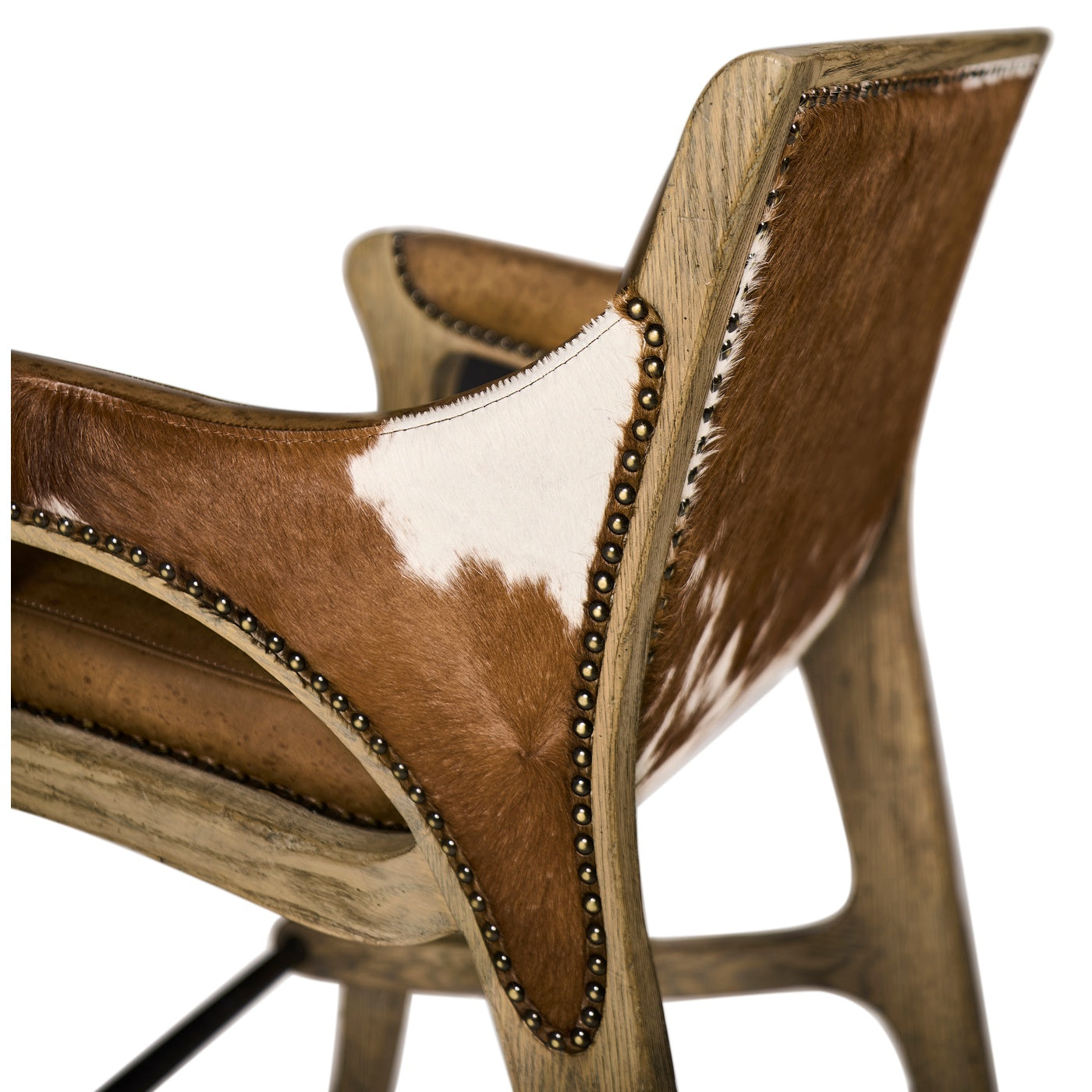 Echo Canyon Leather & Hide Bar Stool