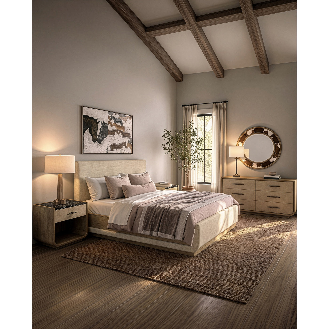 Sagehill Round Hide Mirror