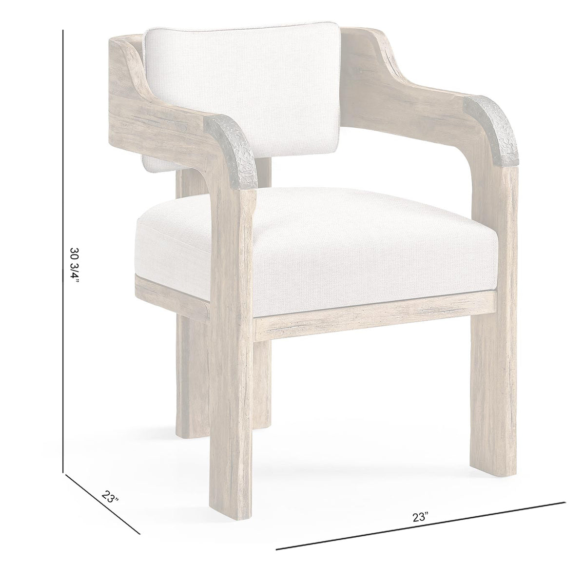 Stone Ridge Upholstered Arm Chair Light