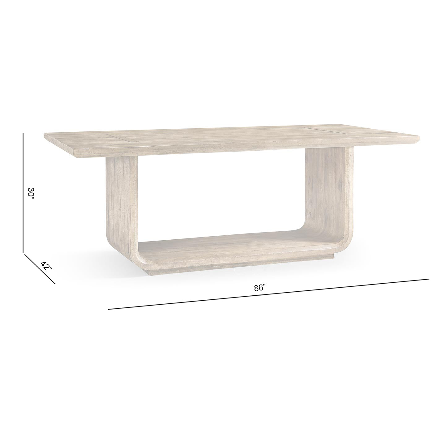 Stone Ridge Rectangular Table 86"