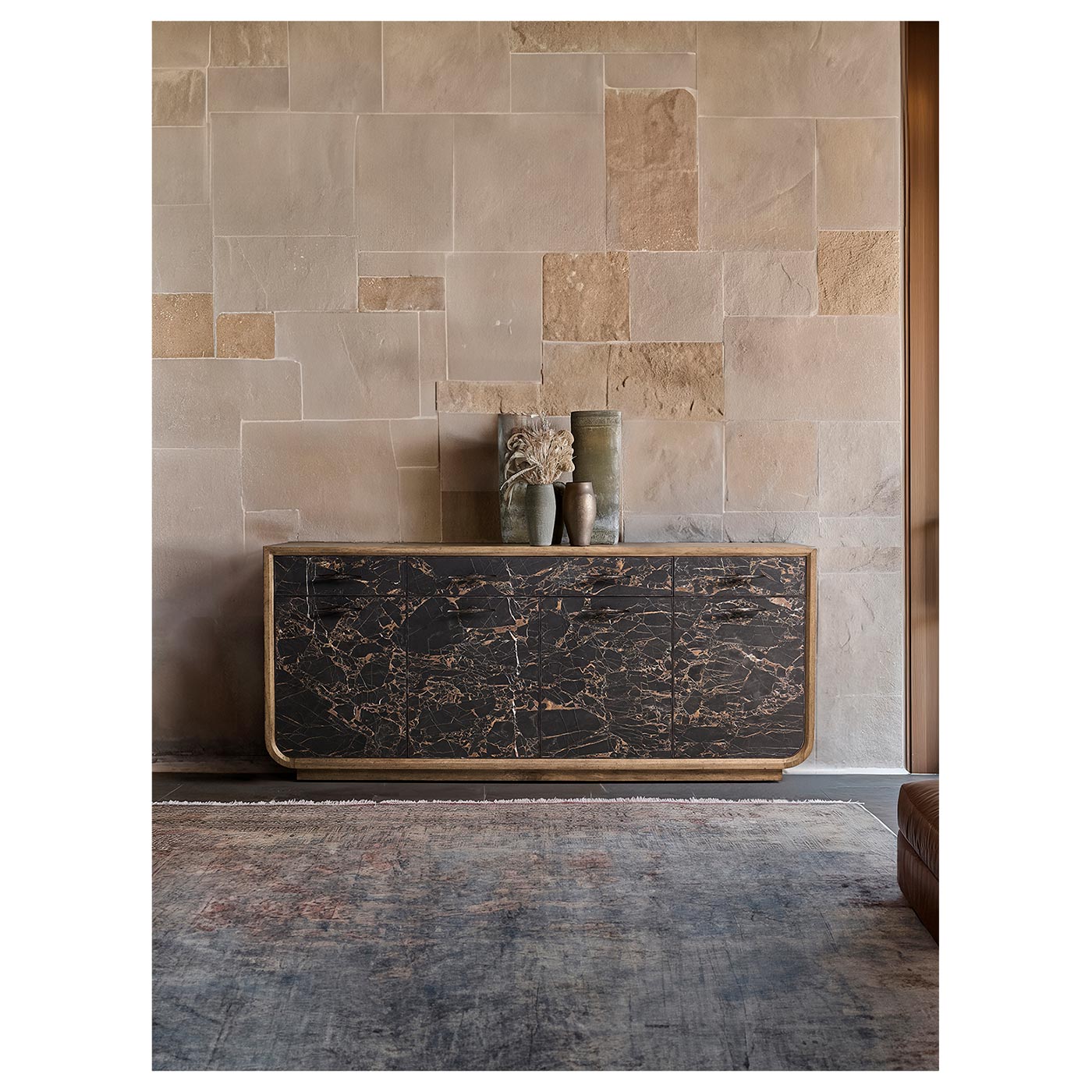 Stone Ridge Marble Credenza Light