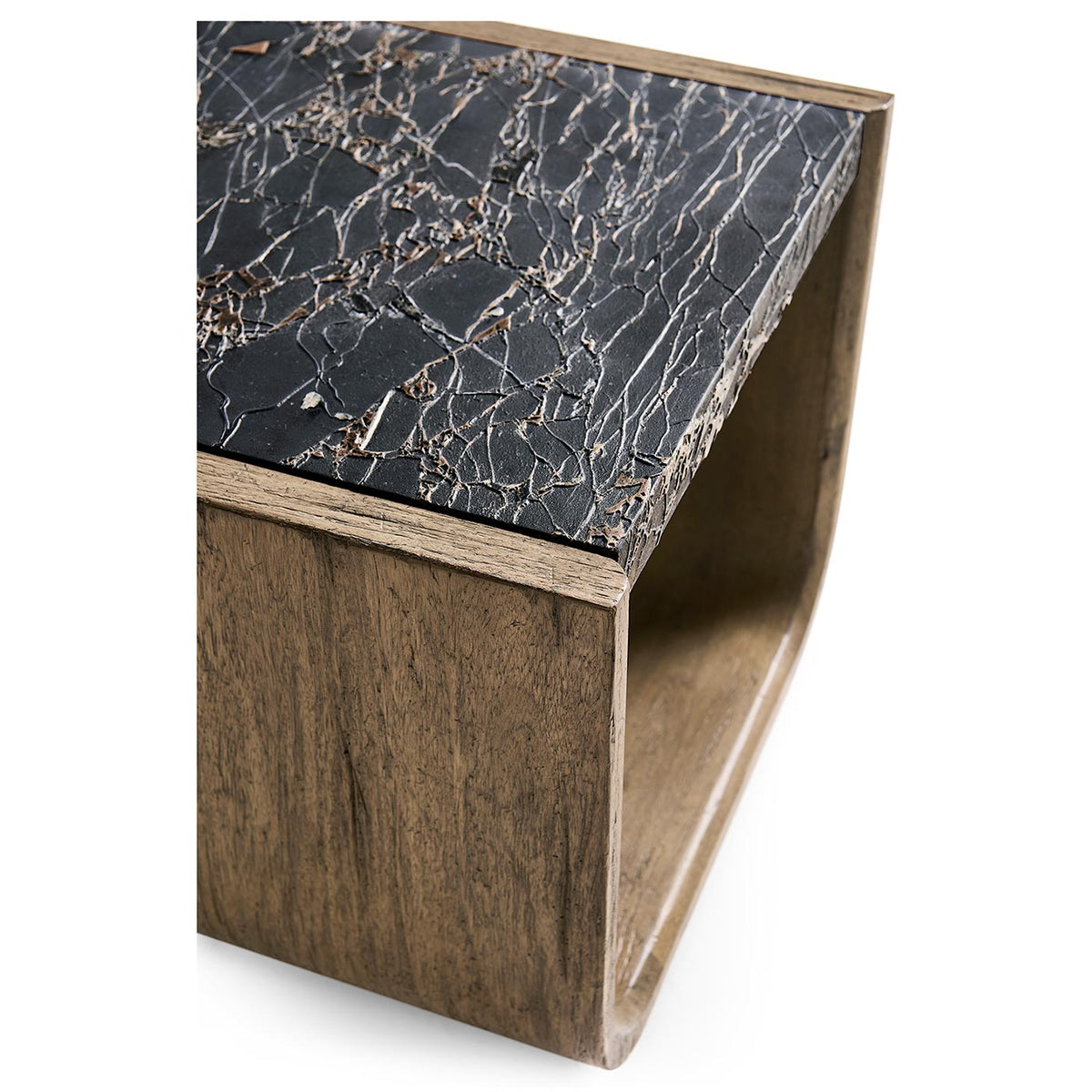 Stone Ridge Marble Side Table Light