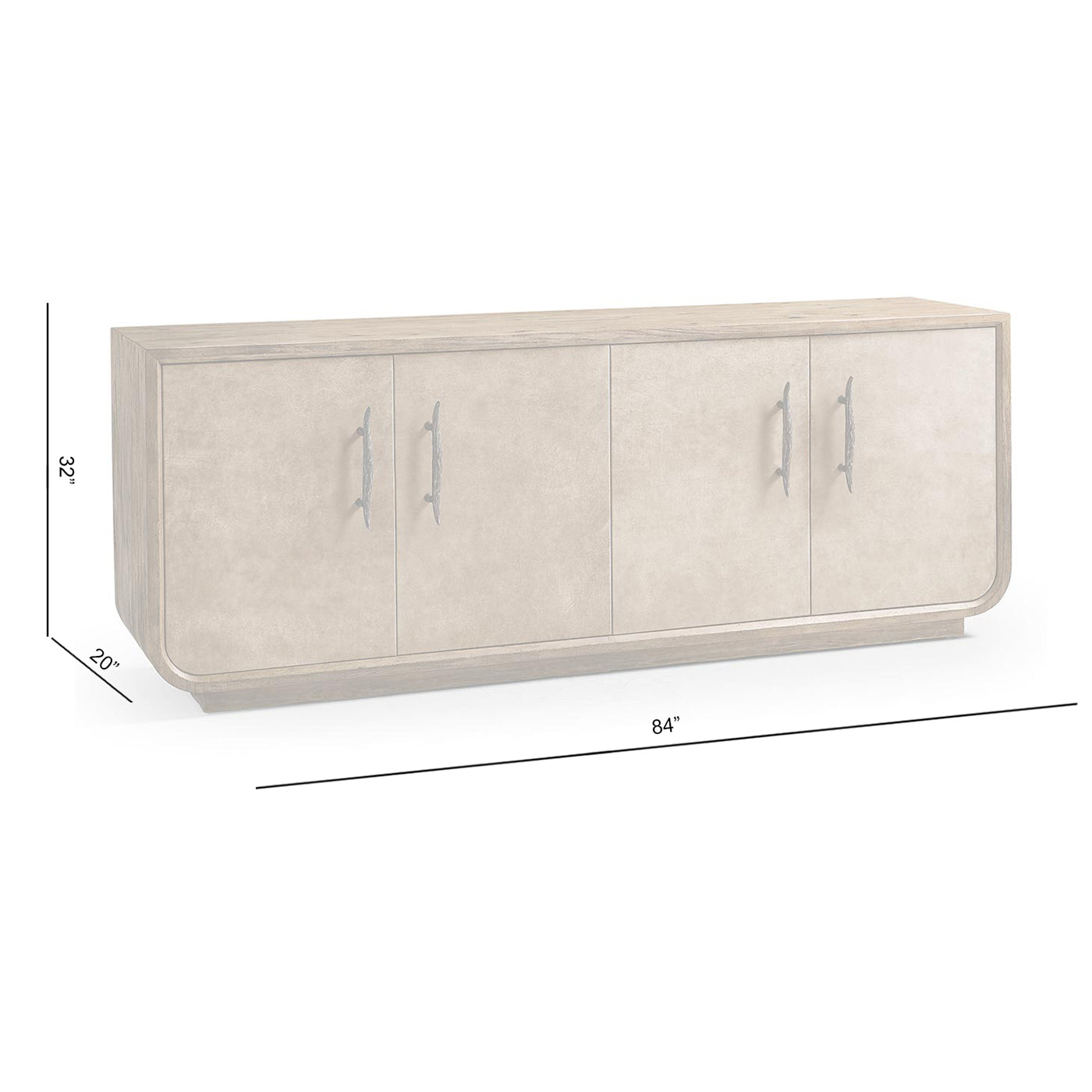 Stone Ridge Leather Credenza Light