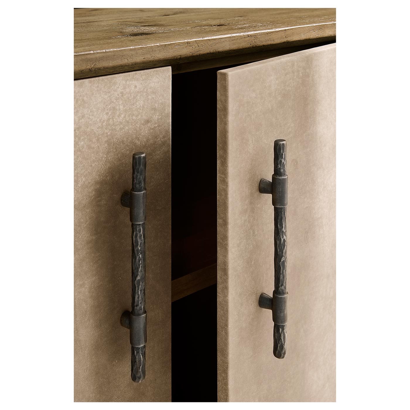 Stone Ridge Leather Credenza Light